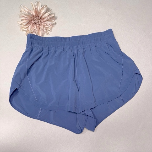 Lululemon Track That 3” High Rise Athletic Shorts Water Drop Blue 12 - Picture 6 of 10